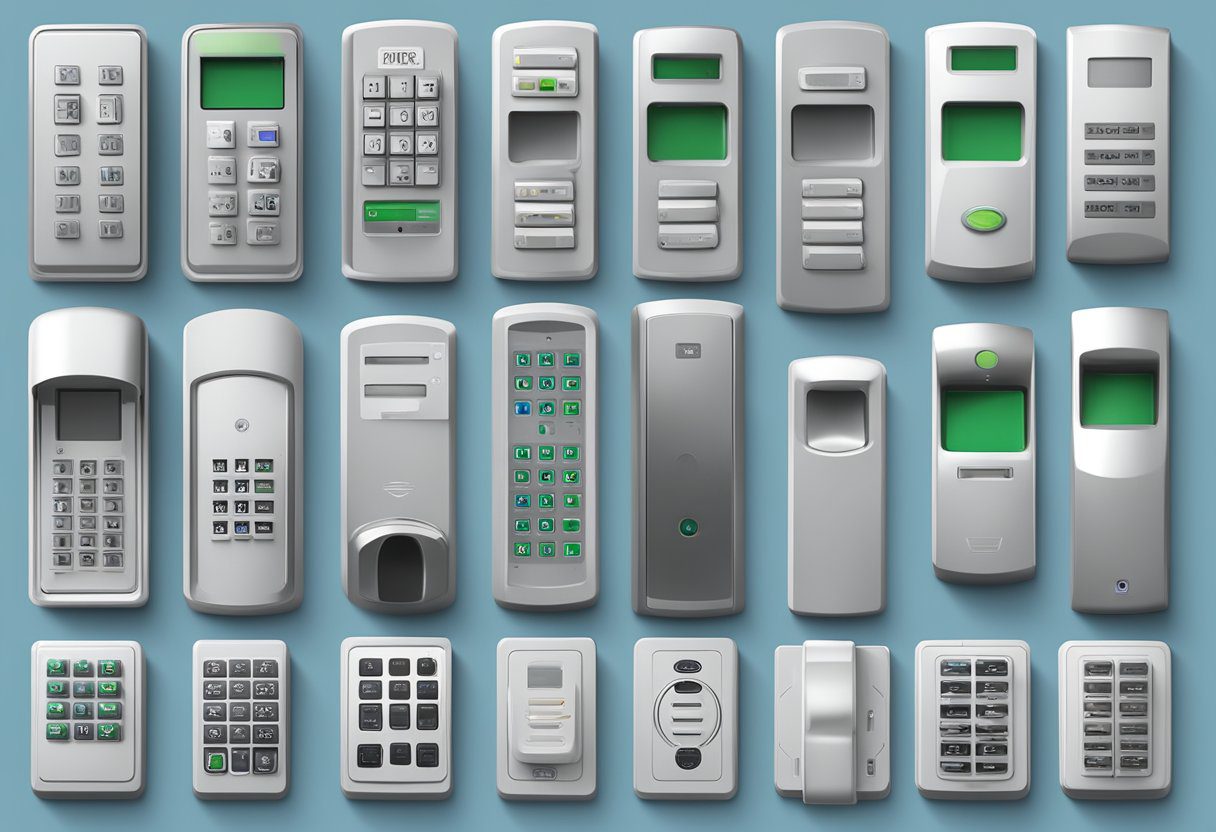 A variety of access control systems, including keypads and card readers, are installed in Milton, FL